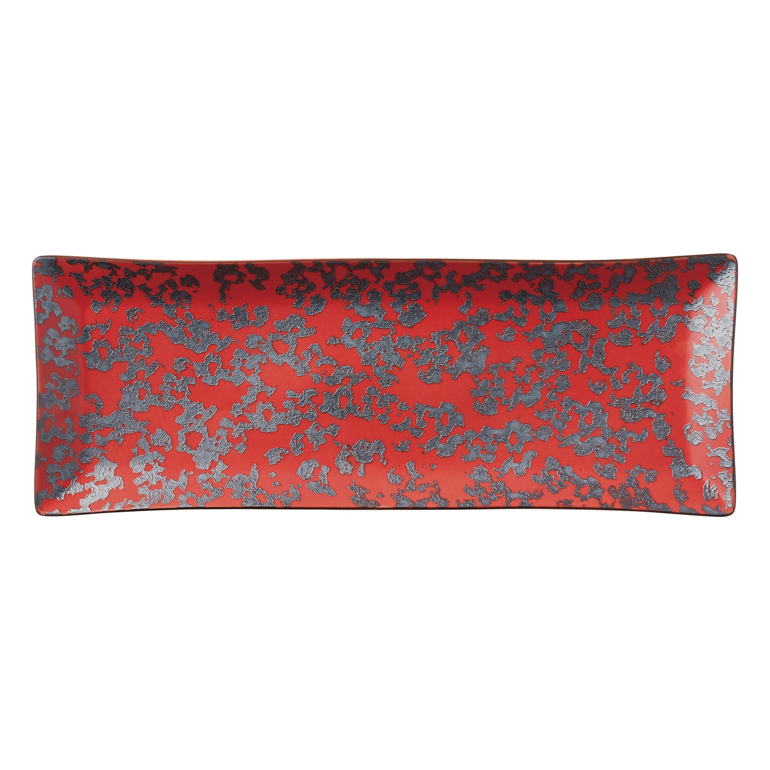 MINOYAKI Hand Painted Rectangle Plate 00083 MST084